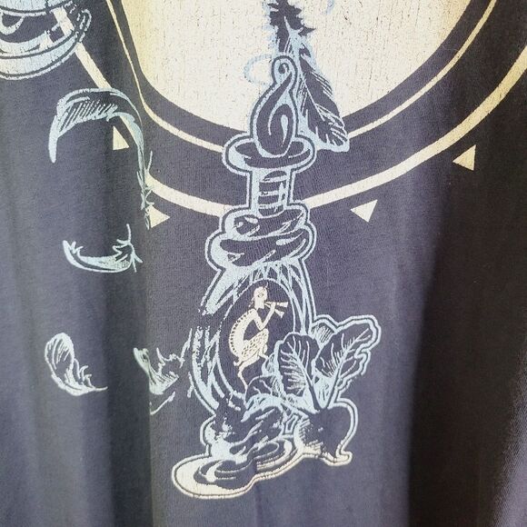 Erleichda From Jitterbug Perfume Cotton Blue Graphic Men's T-Shirt - Picture 4 of 8